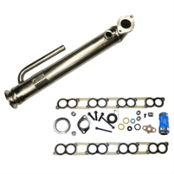 Ford 6.0L Power Stroke EGR Cooler 2003-2004 (3C3Z9P456B) egr, cooler, oil, oil cooler, egr cooler, kit, includes gaskets, ford, power, stroke, 6.0l, 6.0, 2004, 2010, OEM, Part, Numbers, 3C3Z9P456B, 4C3Z9P456AC, 4C3Z9P456AH, 4C3Z9P456AJ,1845145C99, AP63446,522-026,4E-2001